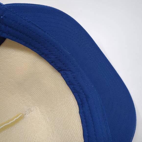 White Castle Snapback Trucker Hat Blue One Size Adjustable Mesh Back Polyester - Picture 8 of 8